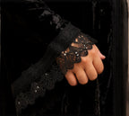 Kimono Noir Élégant