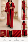 Kimono Rouge Élégant